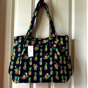 Vera Bradley Large Glenna Tote Bag NWT